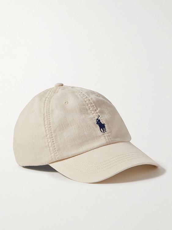 Print beige cap from Polo Ralph Lauren