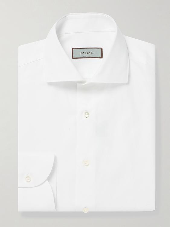 White business shirt from Canali