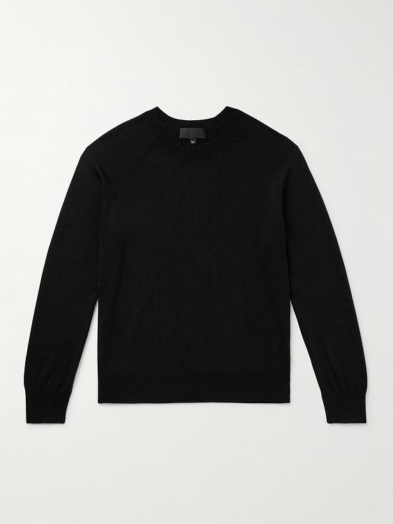 Black sweater from Nili Lotan