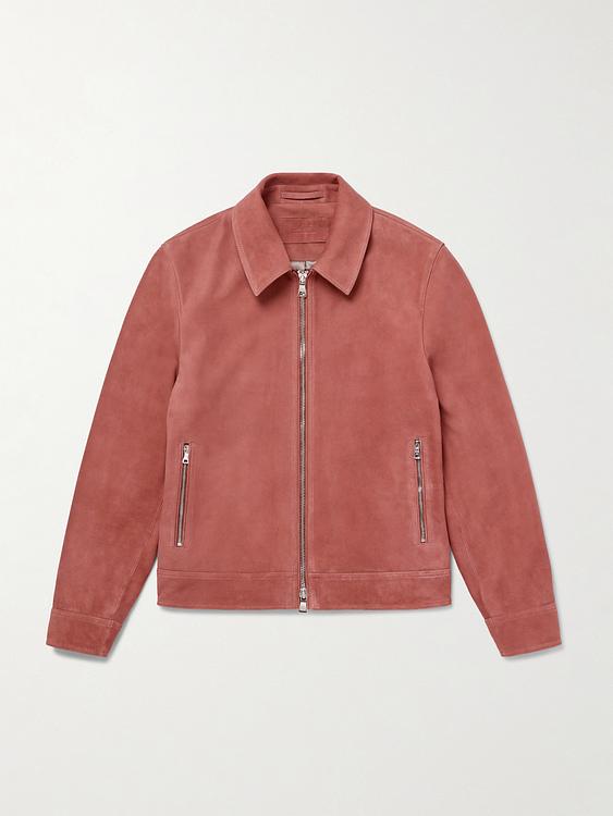 Red casual jacket from Mr P.