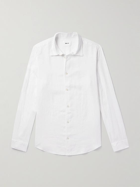 White linen shirt from NN07
