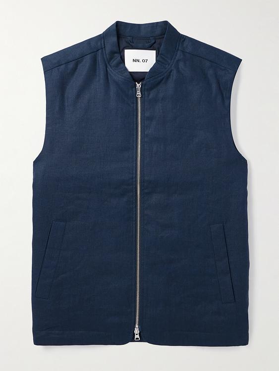 Dark blue vest from NN07