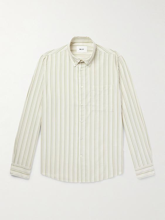 Striped white casual shirt from NN07