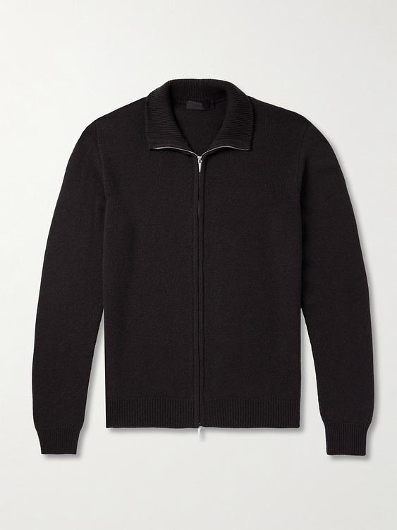 Black full-zip from Saman Amel