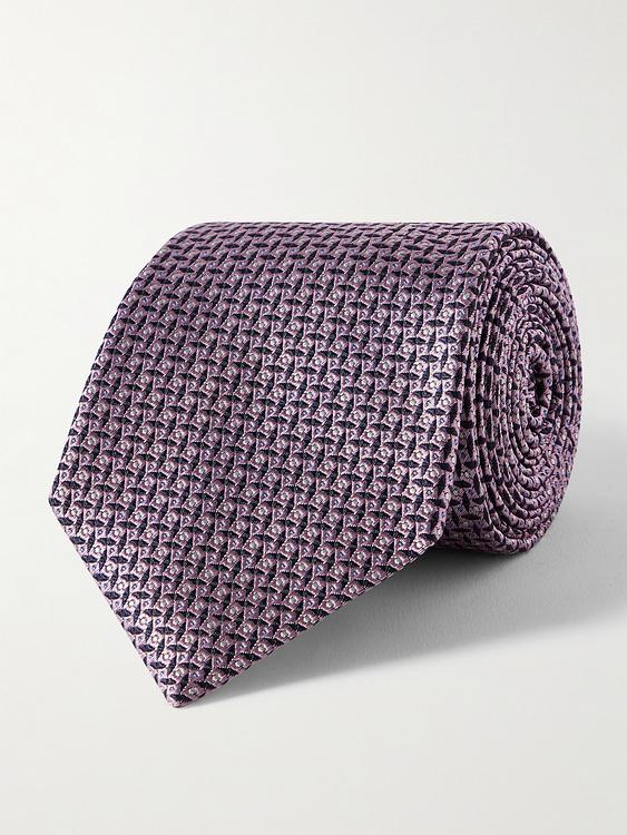 Multicolor tie from Canali