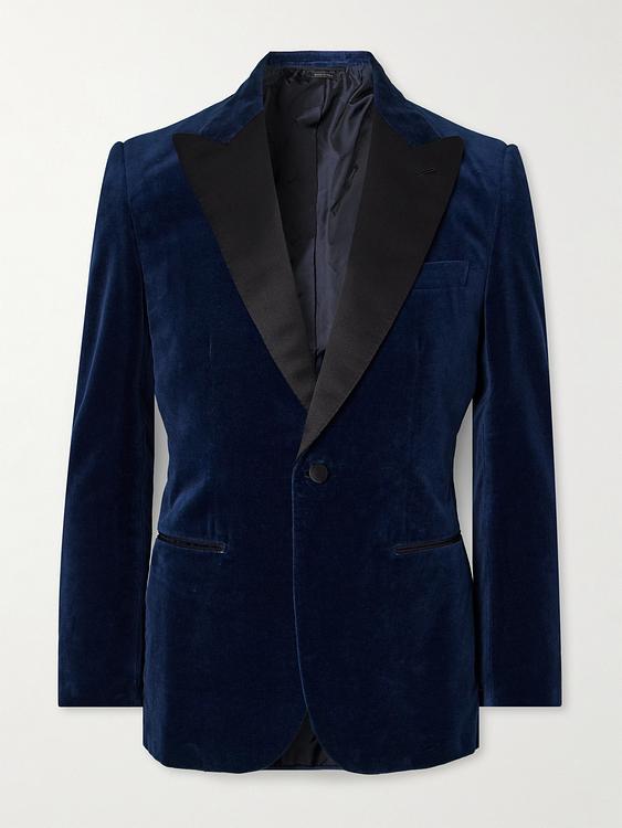 Dark blue tuxedo jacket from Brioni