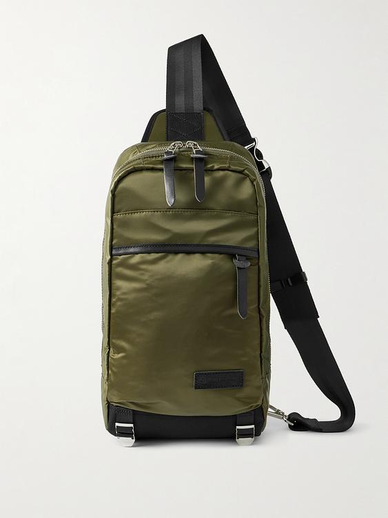 Dark green backpack from Master-Piece