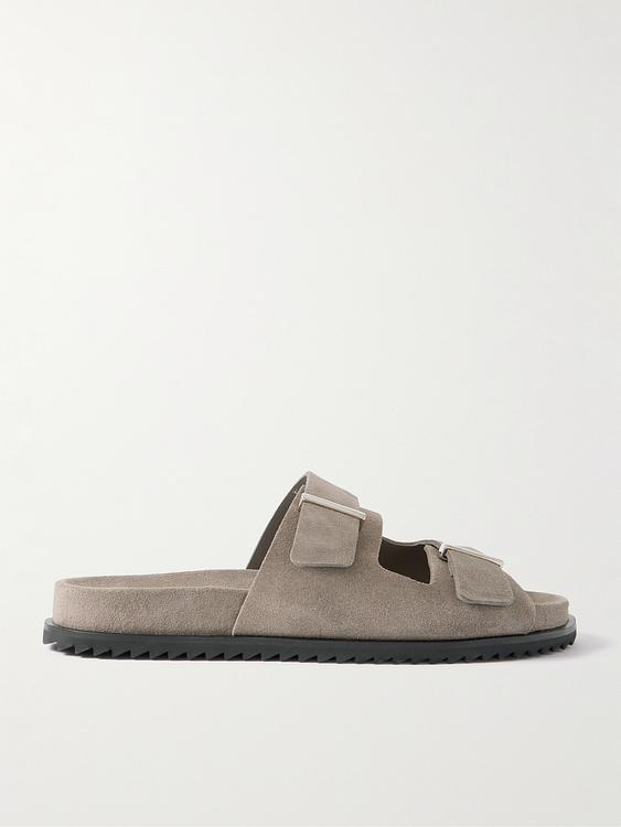 Grey sandals from Mr P.