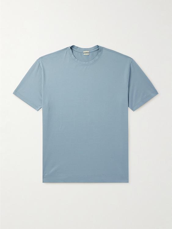 Blue t-shirt from Massimo Alba