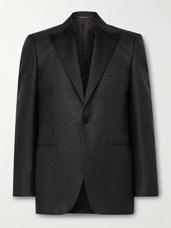 Black tuxedo jacket from Canali