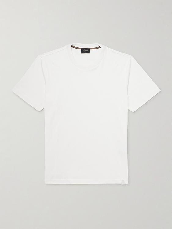 White t-shirt from Brioni