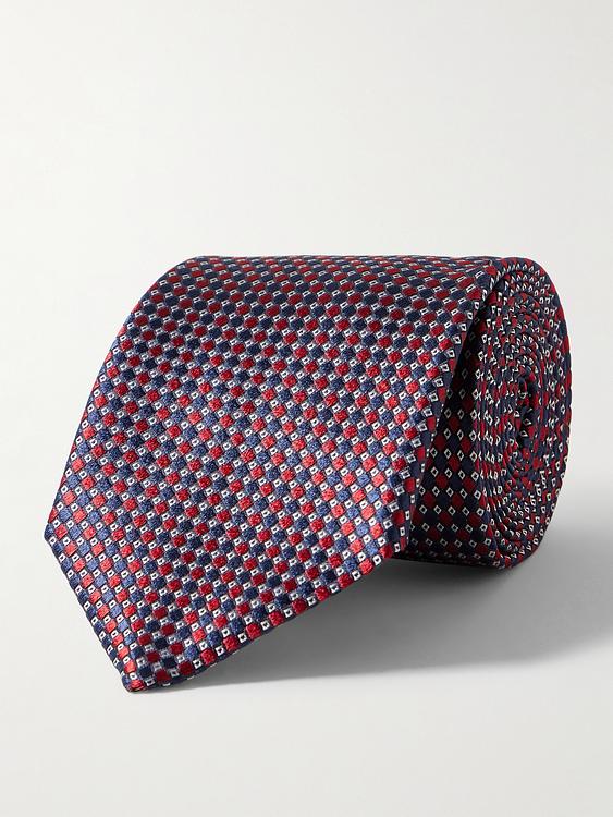 Multicolor tie from Canali