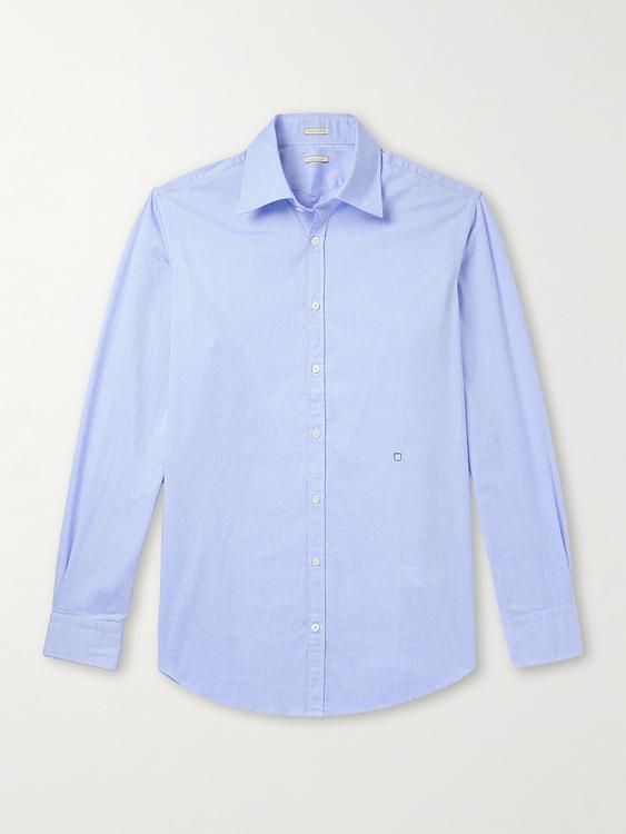 Light blue casual shirt from Massimo Alba