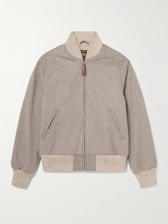 Grey bomber jacket from Golden Bear