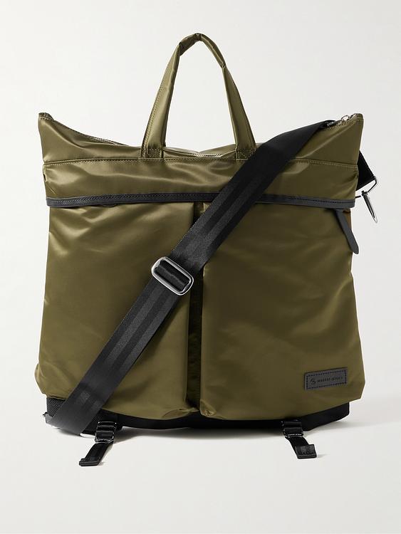 Dark green tote bag from Master-Piece