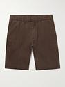 Dark brown chino shorts from NN07