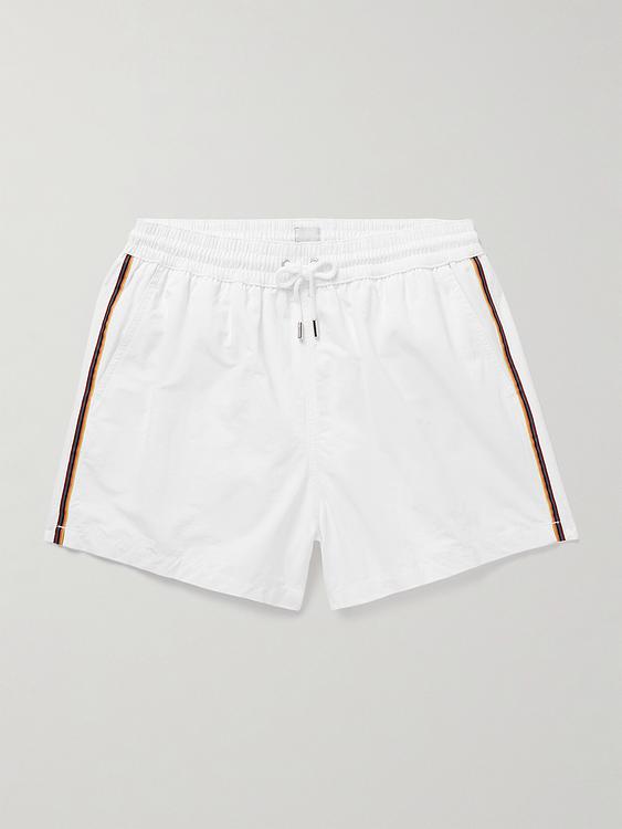 White swim shorts from Paul Smith