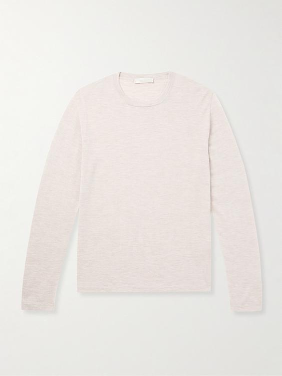 White long sleeve t-shirt from Saman Amel