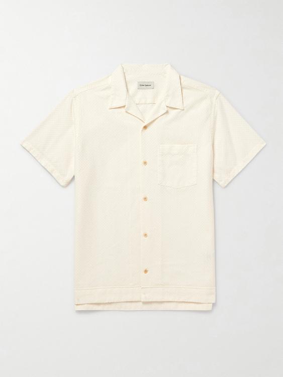 White short sleeve shirt from Oliver Spencer