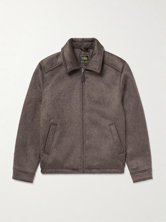 Taupe casual jacket from Golden Bear