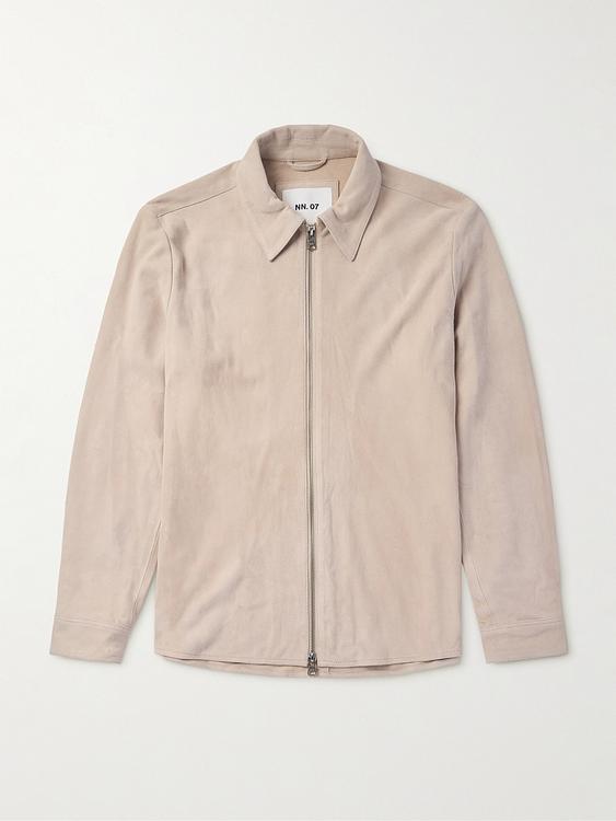 Beige leather jacket from NN07