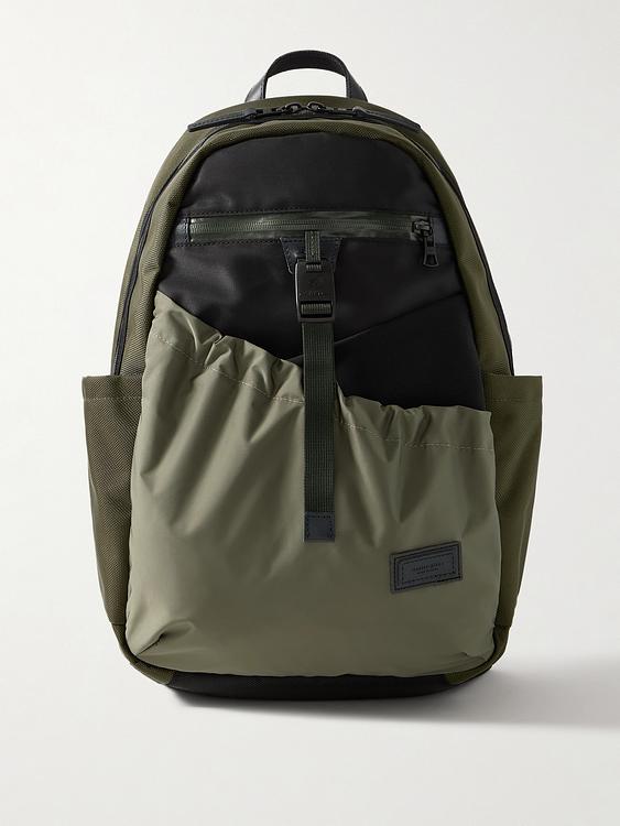 Dark green backpack from Master-Piece