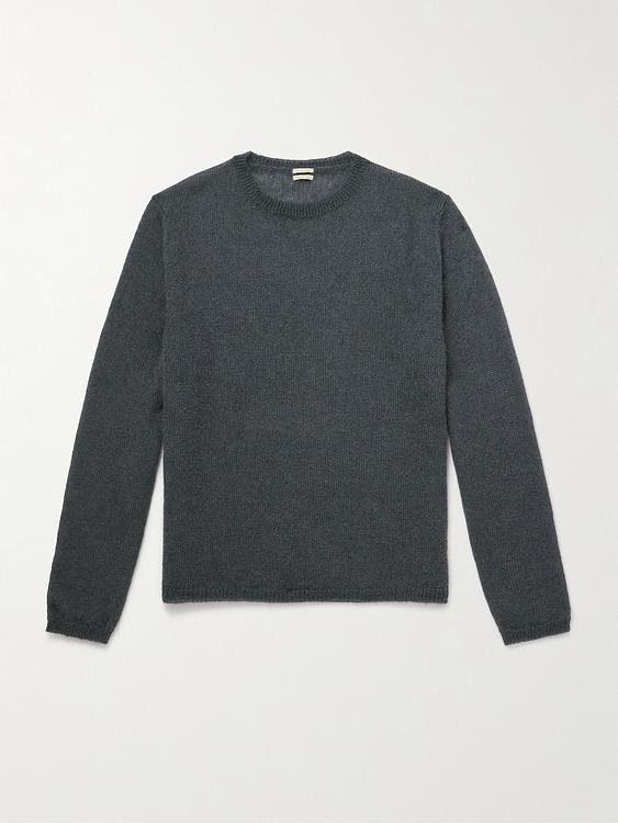 Dark grey sweater from Massimo Alba