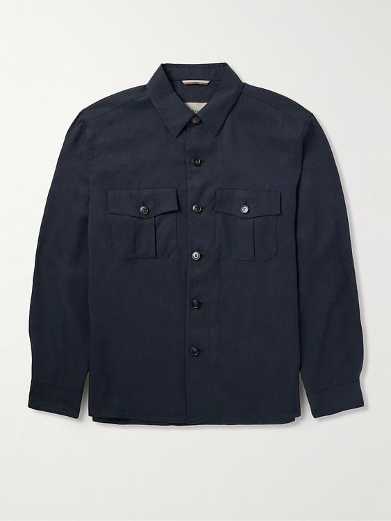 Black overshirt from Canali