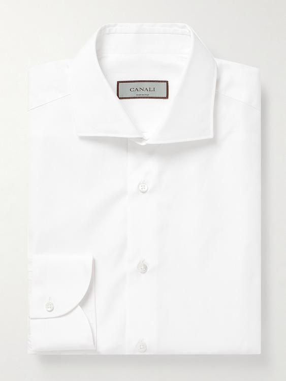 White business shirt from Canali