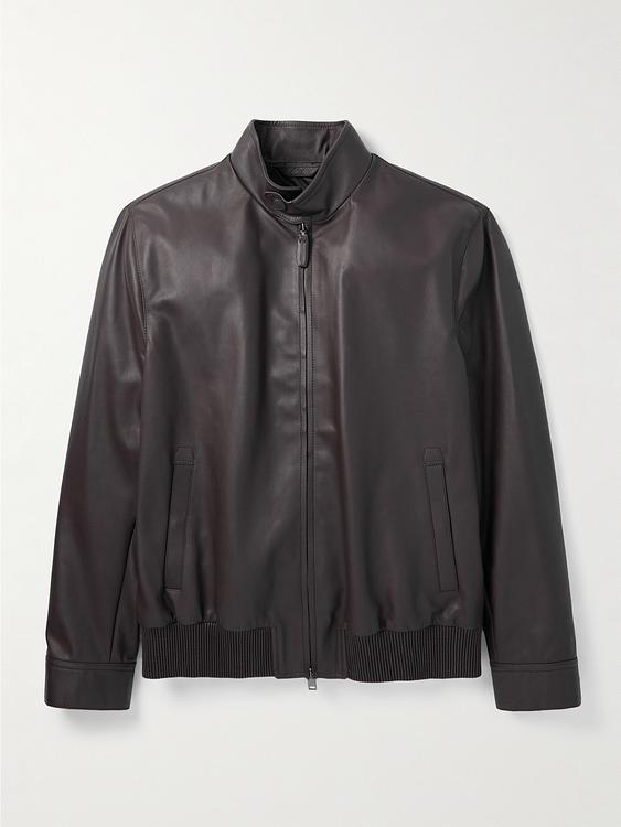 Dark grey casual jacket from Brioni