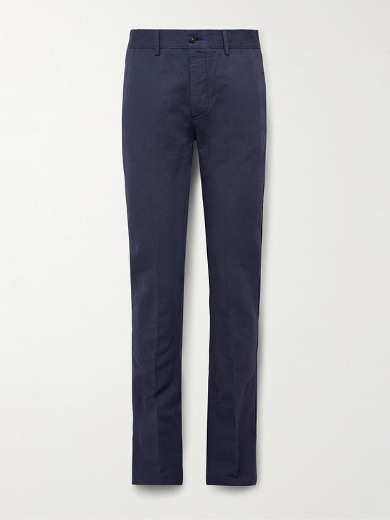 Dark grey suit trousers from Massimo Alba