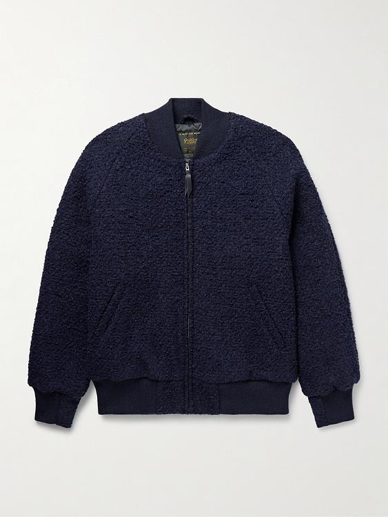Dark blue bomber jacket from Golden Bear