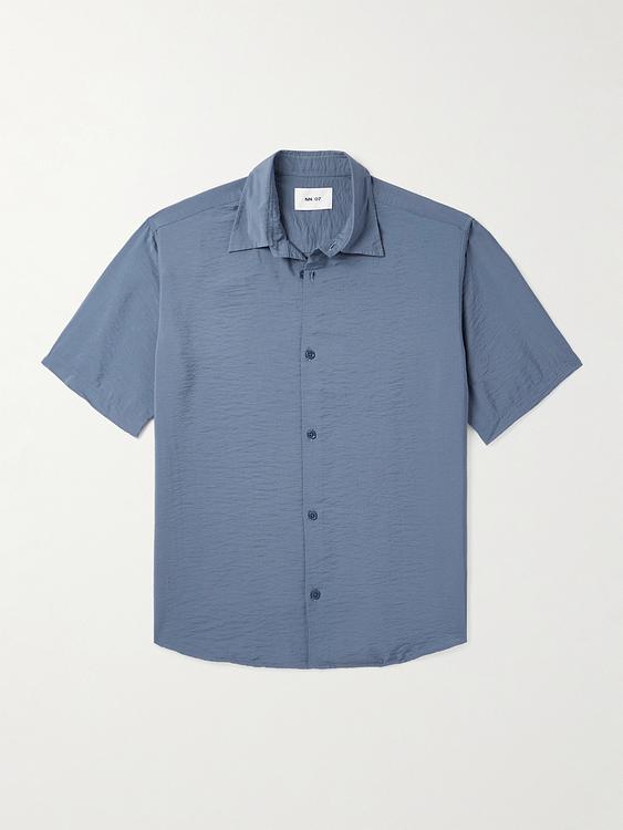 Blue short sleeve shirt from NN07