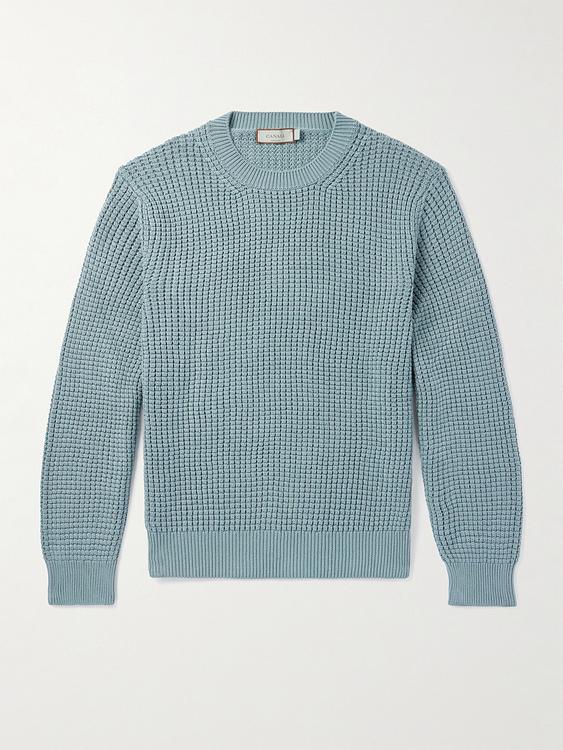 Blue sweater from Canali