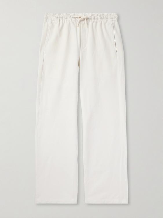 White drawstring trousers from A.P.C