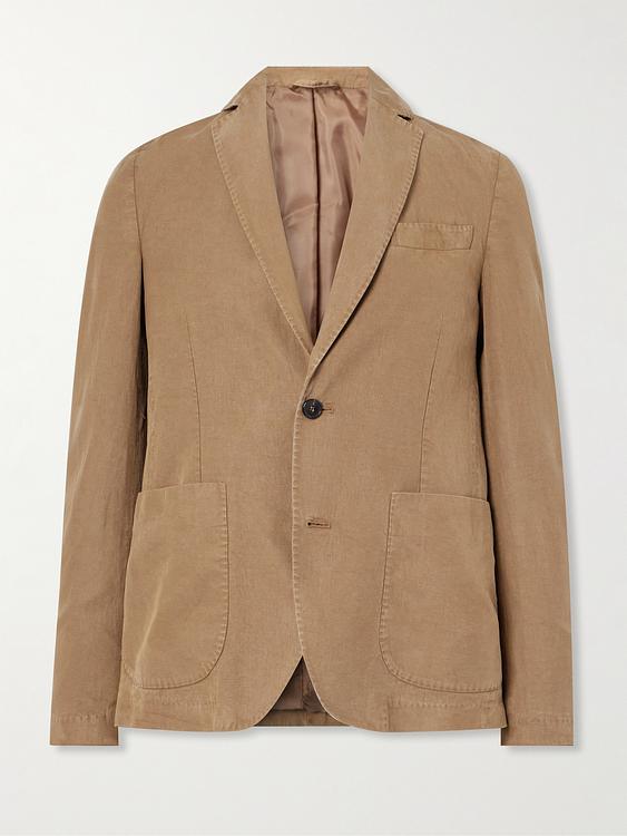 Brown suit jacket from Officine Générale