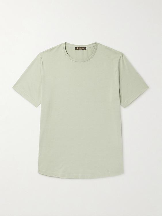 Beige t-shirt from Loro Piana