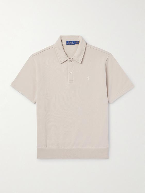 Beige short sleeve polo shirt from Polo Ralph Lauren