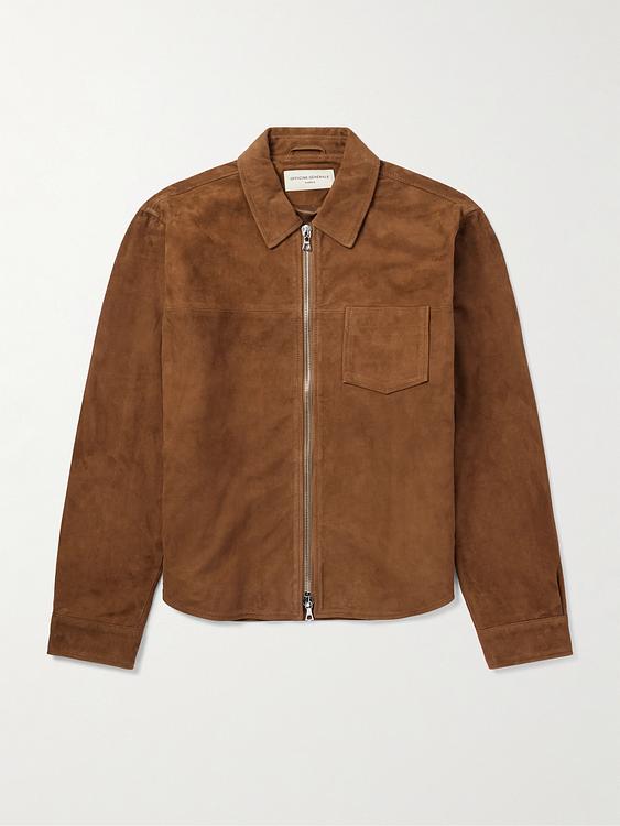 Brown overshirt from Officine Générale