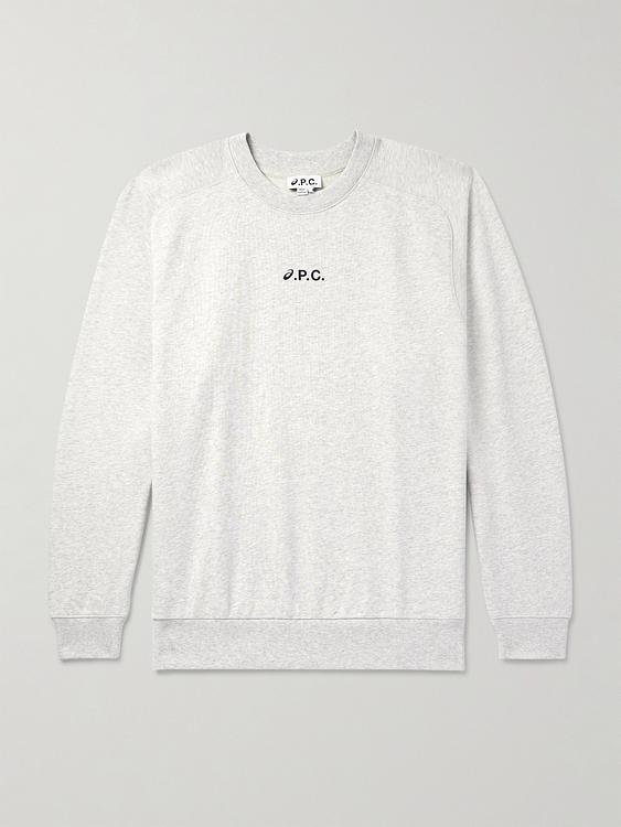 Print white sweatshirt from A.P.C