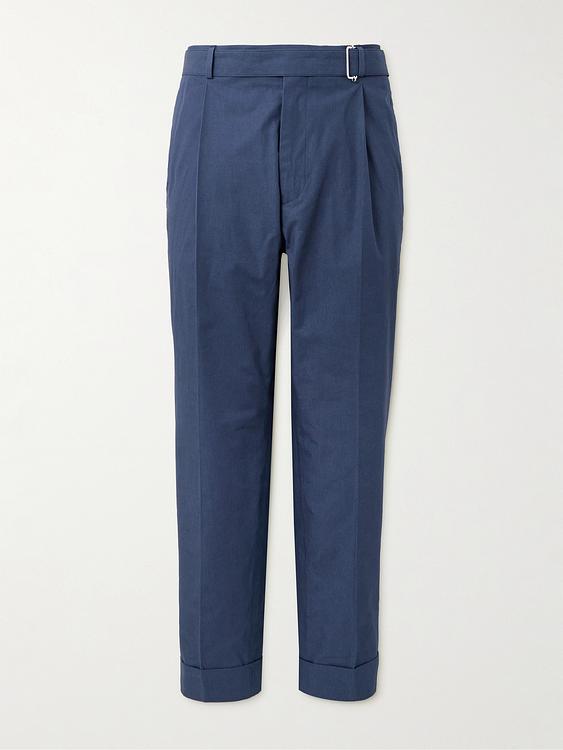 Dark blue chinos from Officine Générale