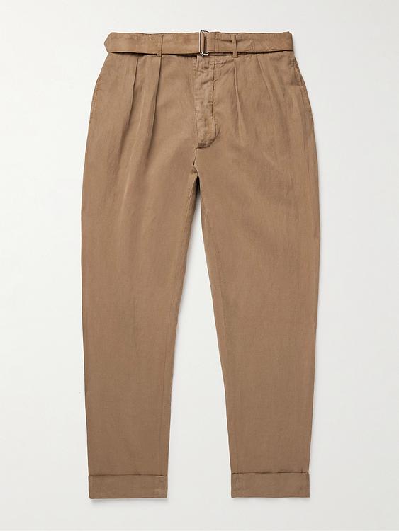 Brown casual trousers from Officine Générale