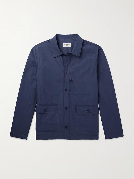 Dark blue overshirt from Officine Générale