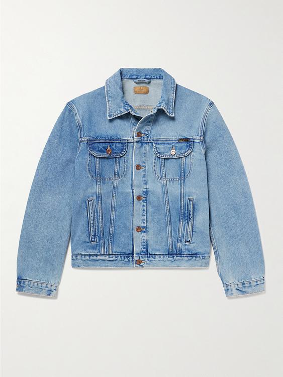 Blue denim jacket from Nudie Jeans