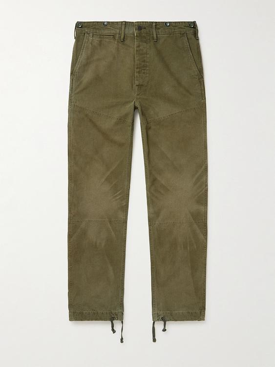 Dark green casual trousers from RRL