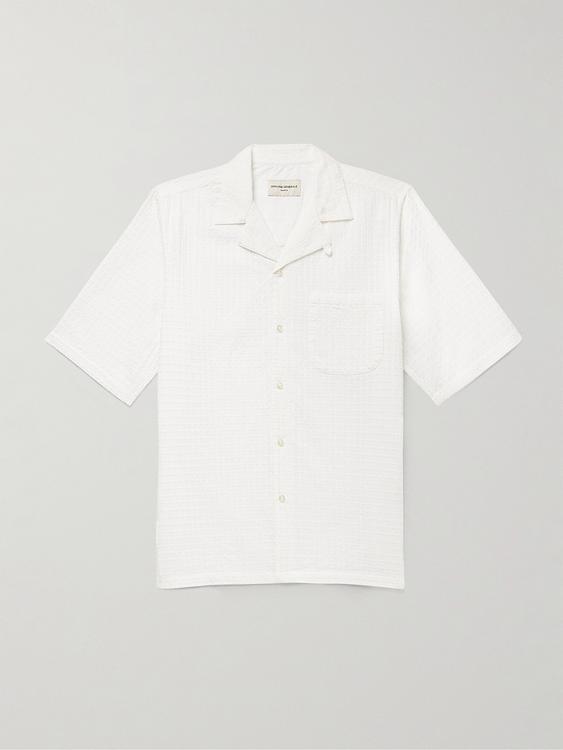 White short sleeve shirt from Officine Générale