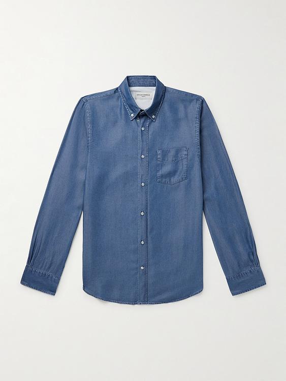 Blue casual shirt from Officine Générale