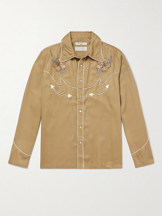 Taupe casual jacket from Nudie Jeans