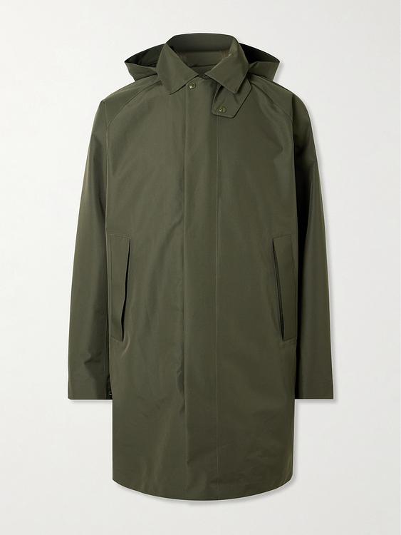Dark green coat from Belstaff