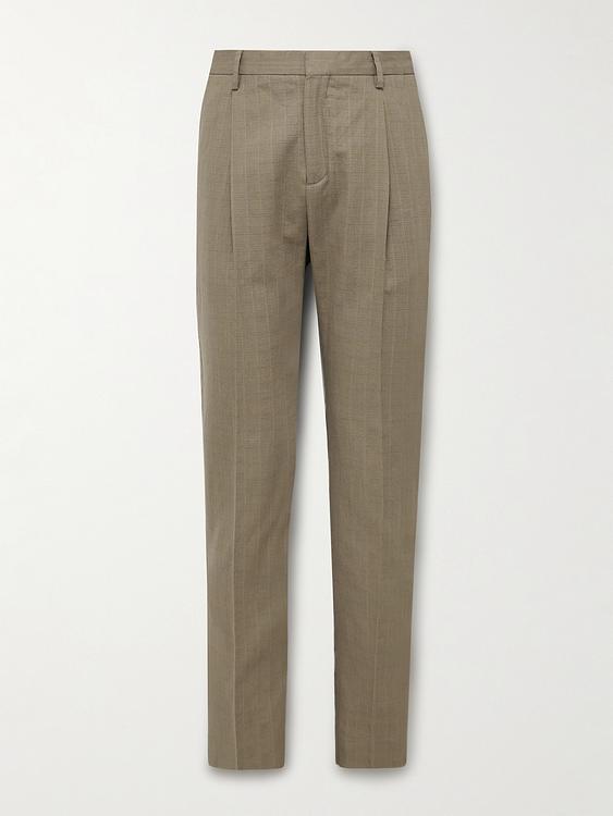 Taupe chinos from Sunspel